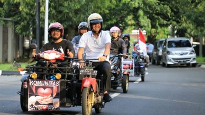 Belasan Difabel Klaten Naik Motor 5 Jam Demi Bertemu Gubernur Ganjar Pranowo, Untuk Ucapkan Terimakasih