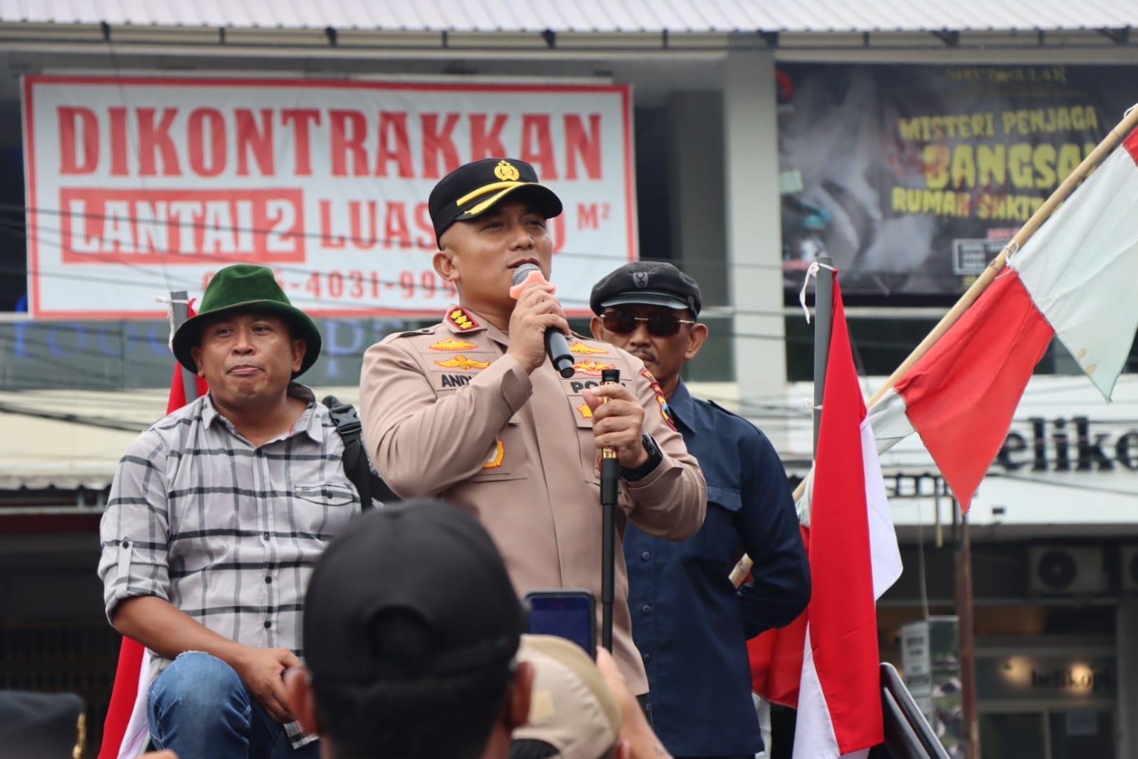 Kapolresta Pati Kawal Aksi Demonstrasi Ribuan Nelayan