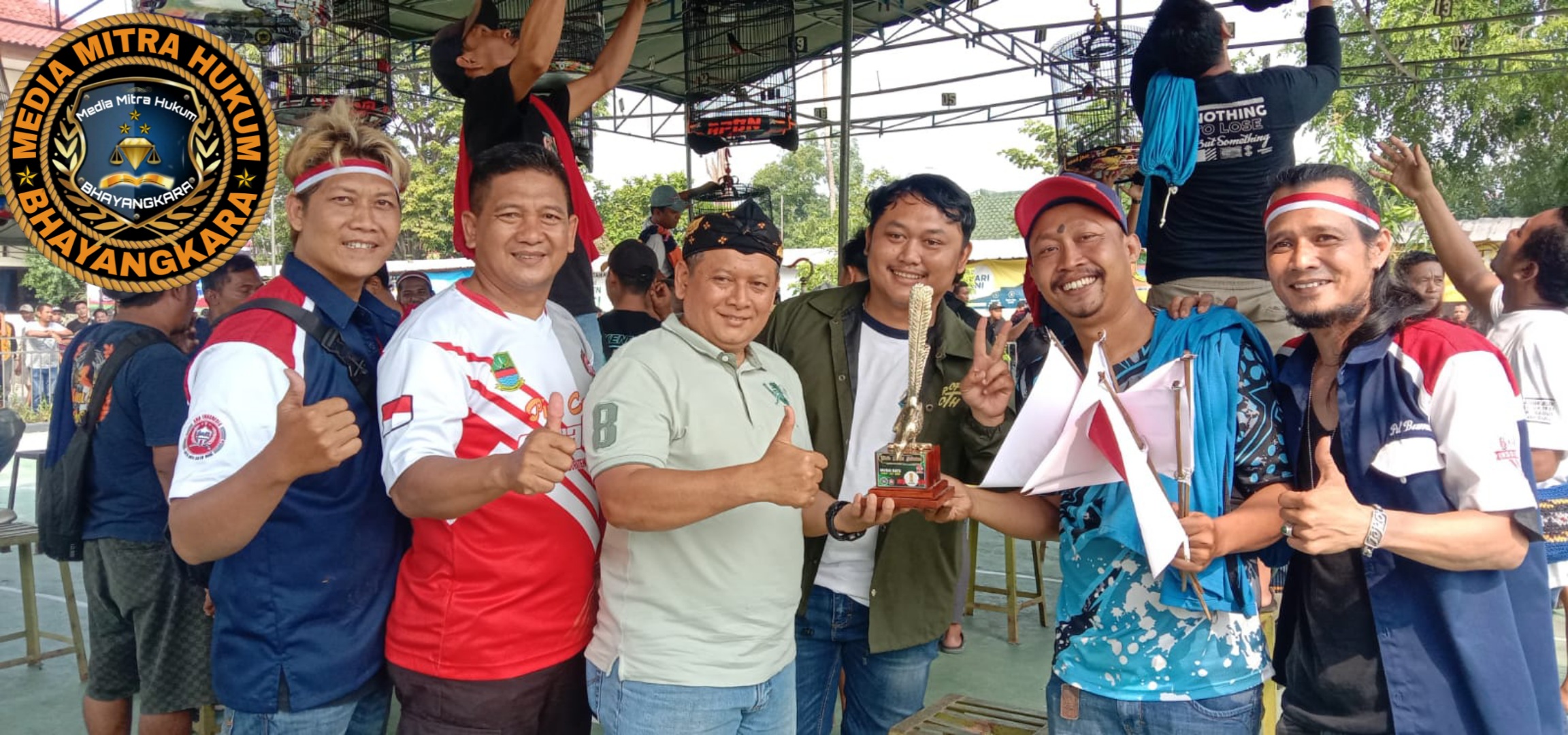 Camat Sukatani Bekasi, H. Agus Dahlan MM, Sukses Gelar Lomba Burung Berkicau, Dalam Rangka HUT RI Ke-78