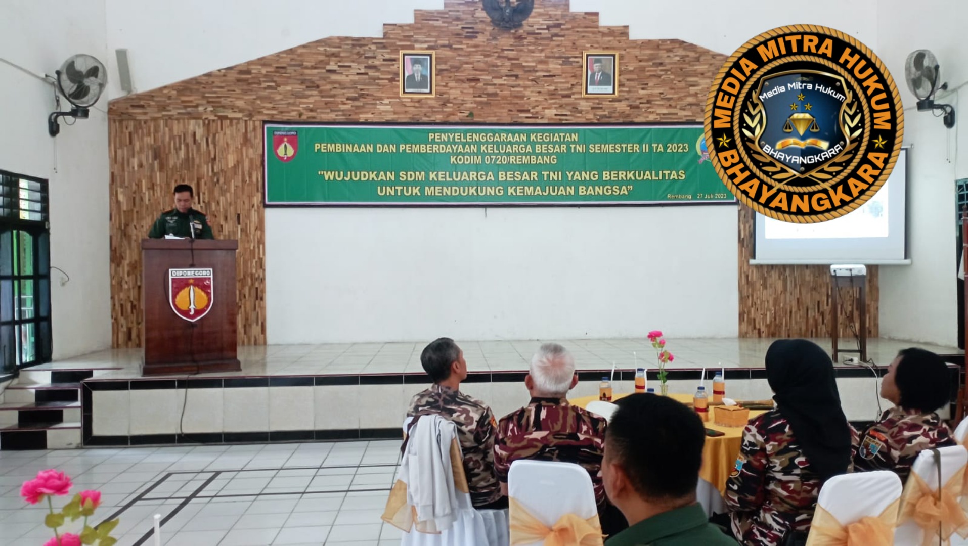 Kodim Rembang Adakan Pembinaan Dan Pemberdayaan Keluarga Besar TNI