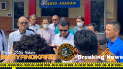 PASU Dampingi Korban PKRDT dan Penculikan Anak di Polres Asahan