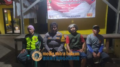 Desa Sukadarma kecamatan sukatani,Ronda Malam Dalam Menjaga Keamanan Lingkungan,